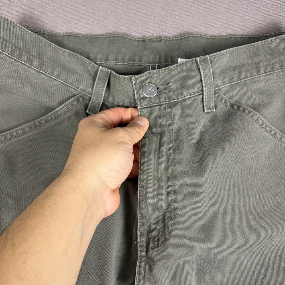 Vintage Khakis L2 Cargo Green 30x30 - Picture 2 of 12